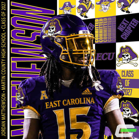 Martin County Linebacker Jordan Matthewson Commits to East Carolina 🏴‍☠️