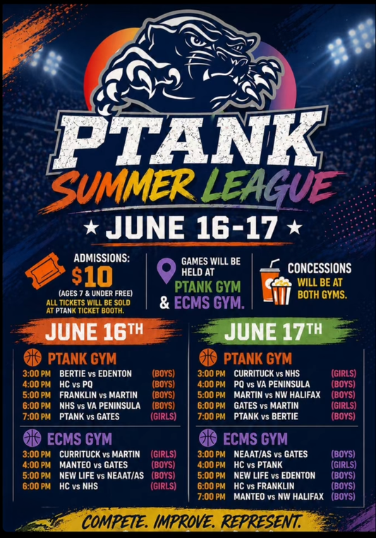 Pasquotank Men’s Basketball To Host Summer Basketball League June 16-17