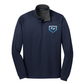 Texture Long Sleeve 1/4 Zip Pullover
