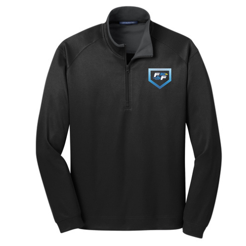 Texture Long Sleeve 1/4 Zip Pullover