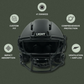 LIGHT Apache Football Helmet