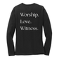 Women's Long Sleeve Blended T-shirt