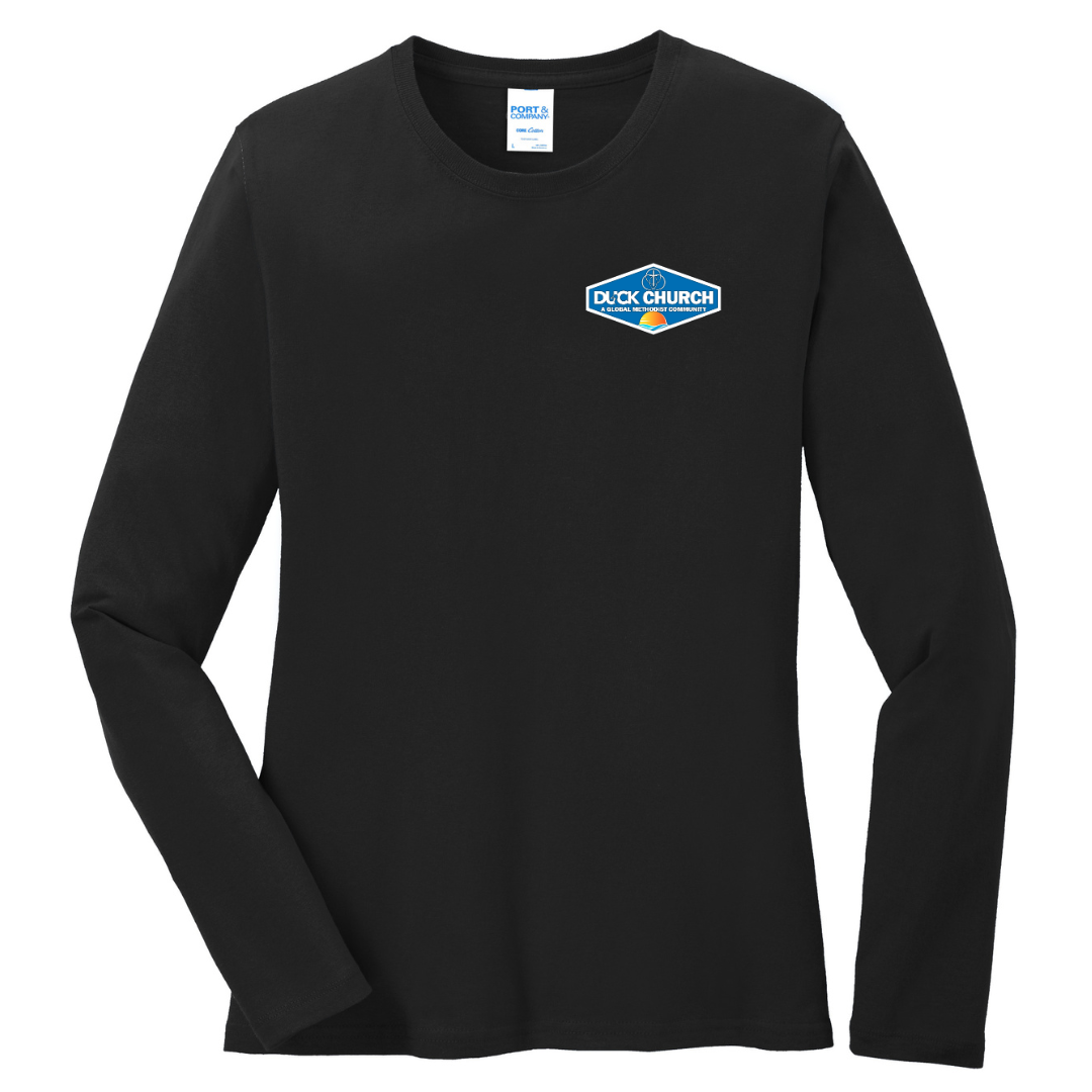 Women's Long Sleeve Blended T-shirt
