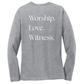 Women's Long Sleeve Blended T-shirt