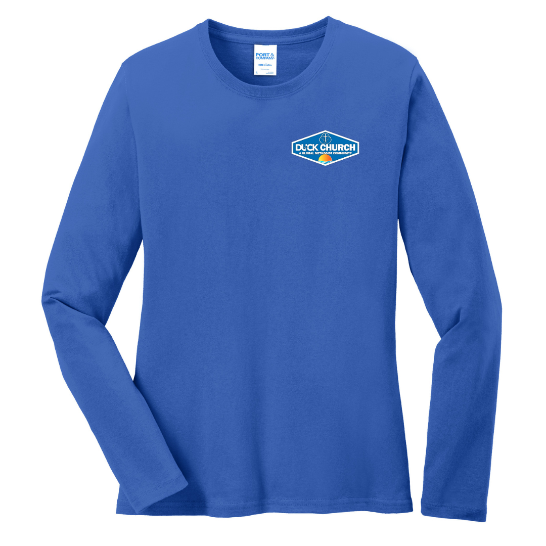 Women's Long Sleeve Blended T-shirt