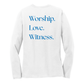 Women's Long Sleeve Blended T-shirt