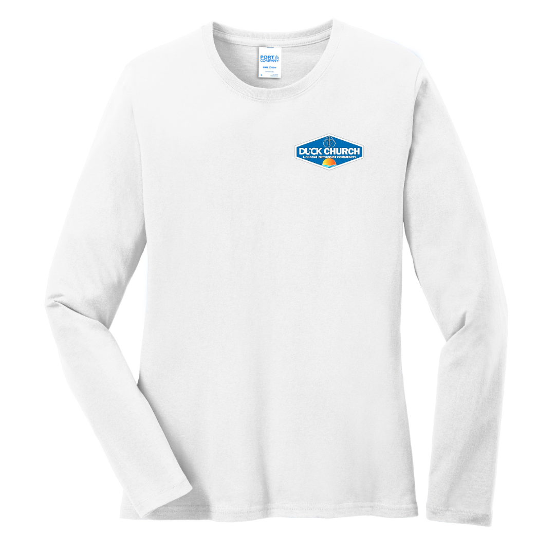 Women's Long Sleeve Blended T-shirt