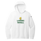 Ladies Nike Club Fleece Hoodie