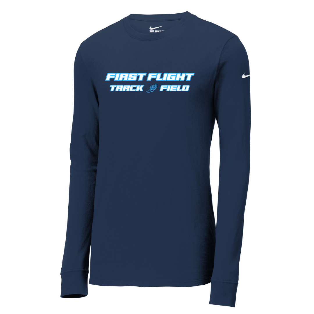 Nike Dri-FIT Cotton/Poly Long Sleeve Tee