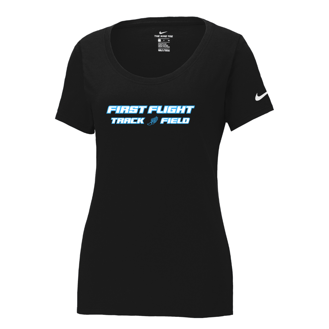 Ladies Nike Dri-FIT Cotton/Poly Tee