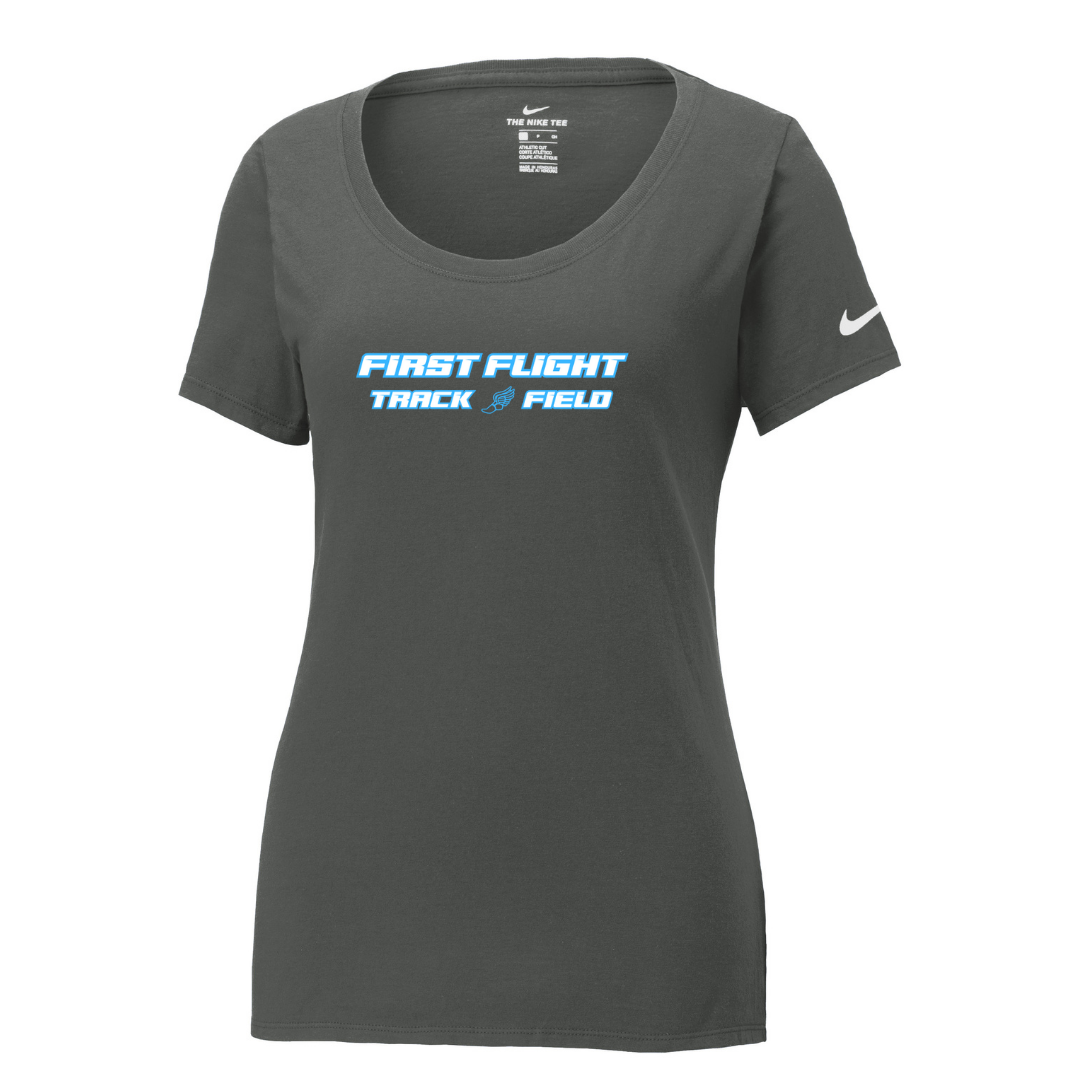 Ladies Nike Dri-FIT Cotton/Poly Tee
