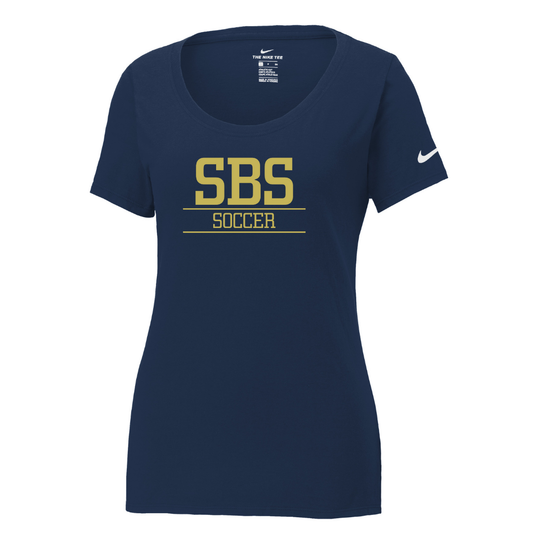 Ladies Nike Dri-FIT Cotton/Poly Tee