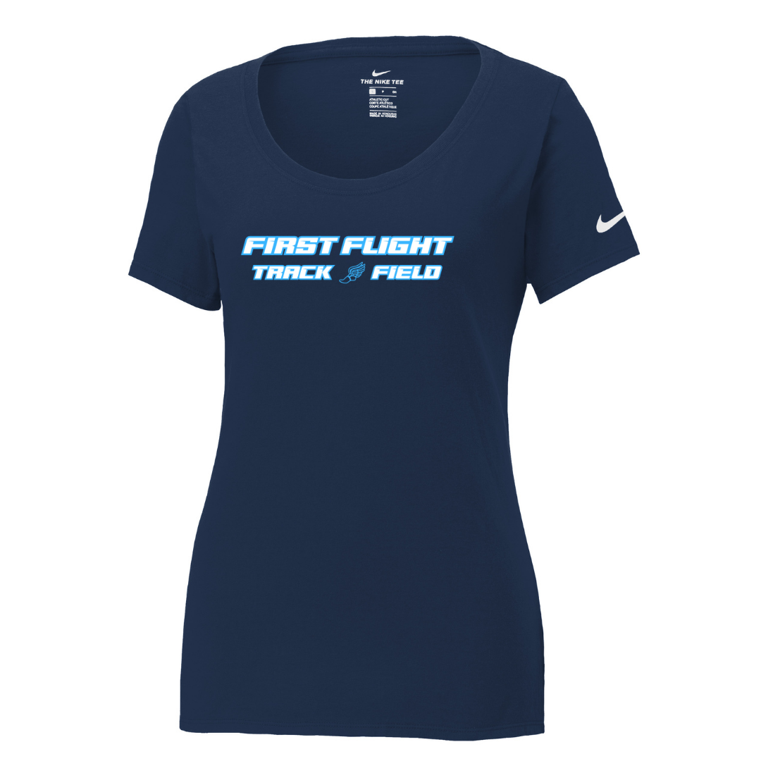 Ladies Nike Dri-FIT Cotton/Poly Tee