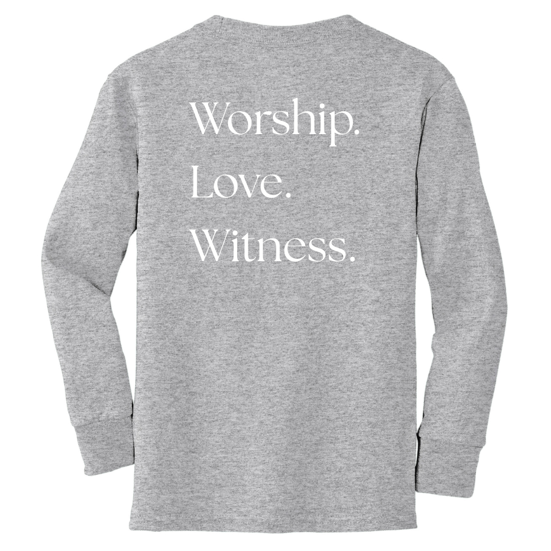 Youth Long Sleeve Cotton T-Shirt