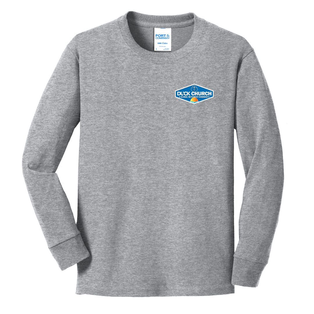 Youth Long Sleeve Cotton T-Shirt