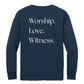 Youth Long Sleeve Cotton T-Shirt