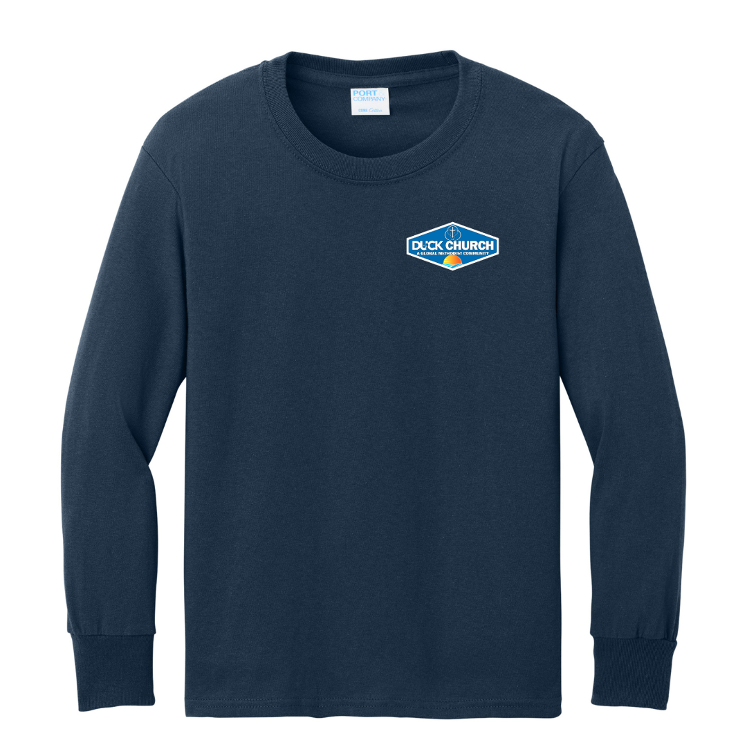 Youth Long Sleeve Cotton T-Shirt