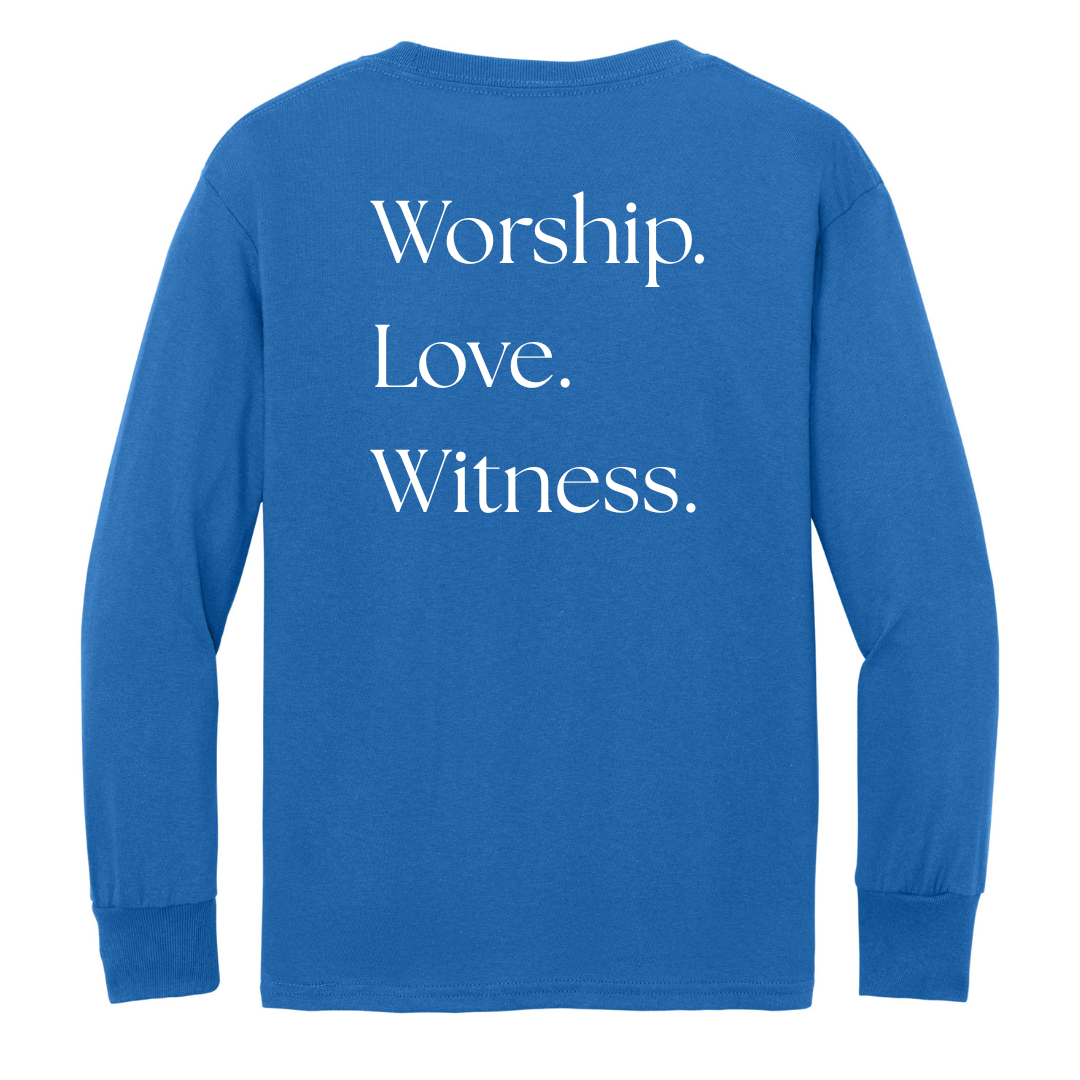 Youth Long Sleeve Cotton T-Shirt
