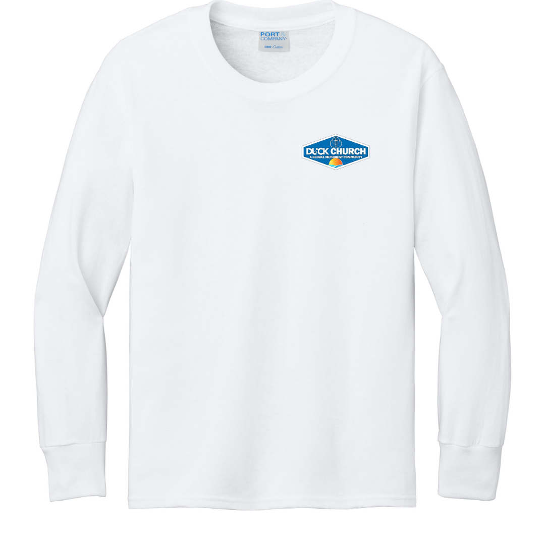 Youth Long Sleeve Cotton T-Shirt