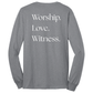 Long Sleeve Blended T-shirt