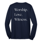 Long Sleeve Blended T-shirt