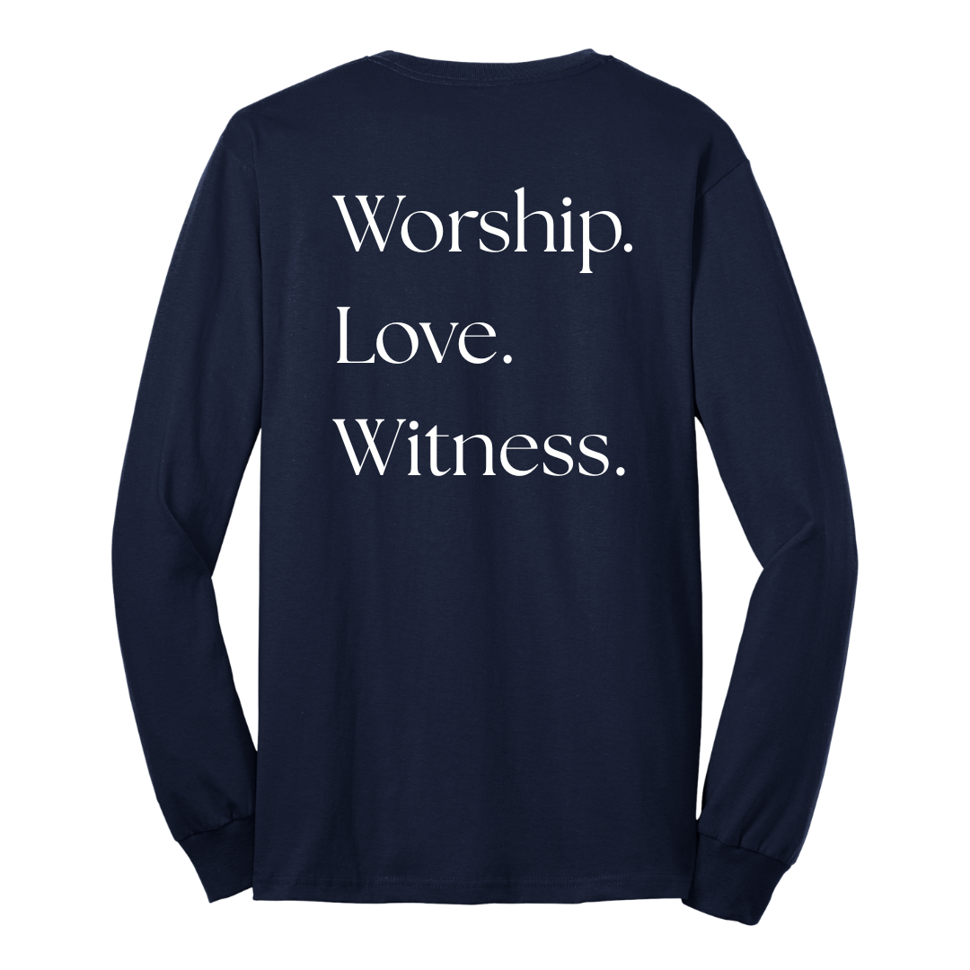 Long Sleeve Blended T-shirt