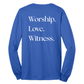 Long Sleeve Blended T-shirt