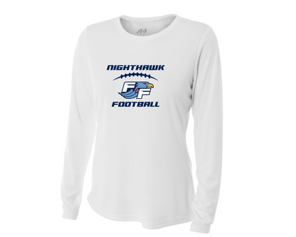 Ladies Cooling Performance Long Sleeve T-shirt (Dri-FIT)