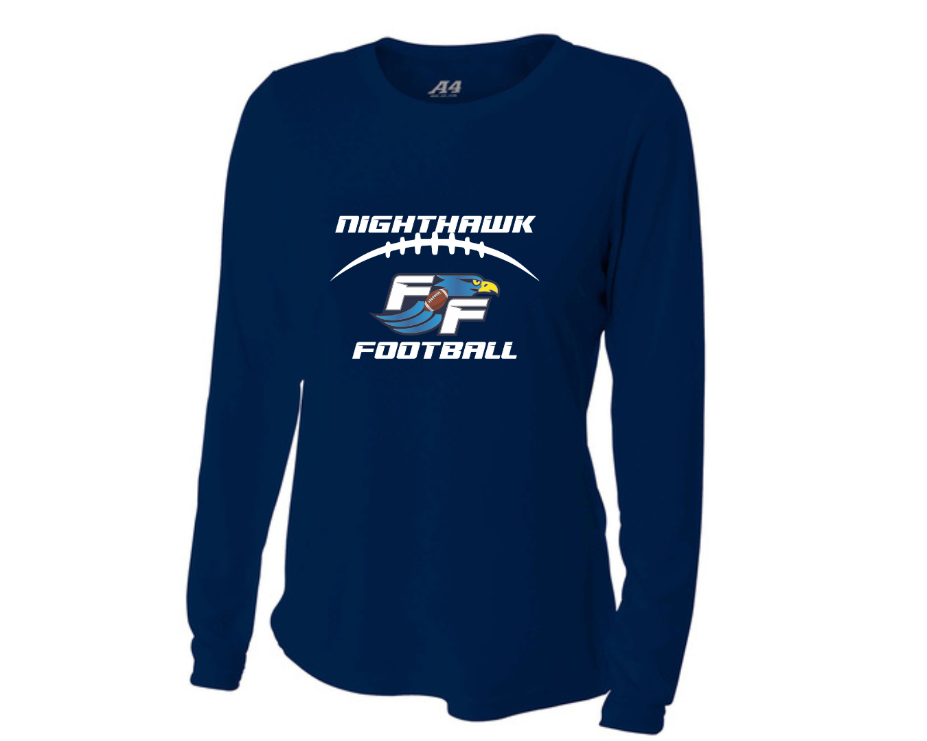 Ladies Cooling Performance Long Sleeve T-shirt (Dri-FIT)